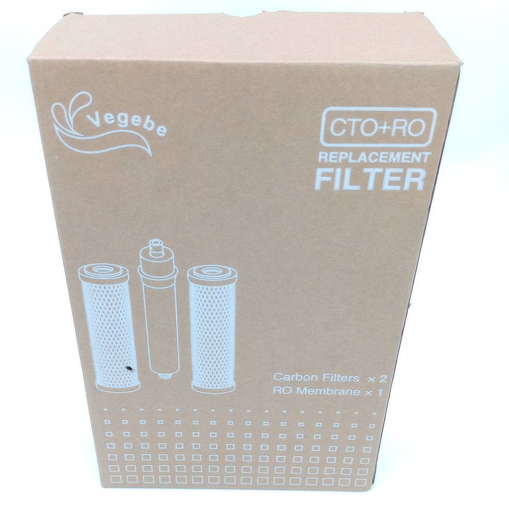 Vegebe cto+ro replacement filter 75gpd